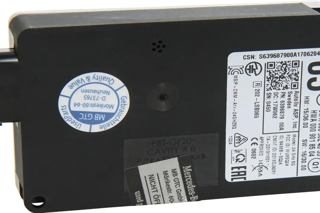 RADAR SENSOR rep. A0009058406 / A0009052804 / A0009051704